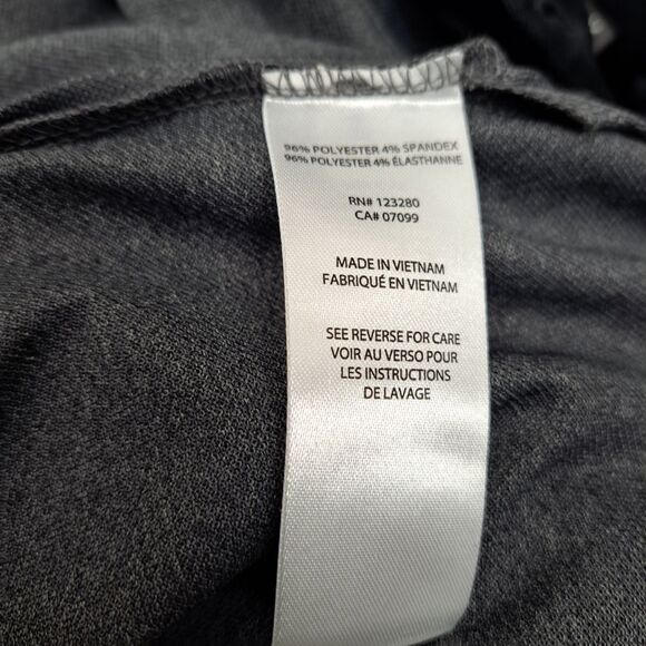 Travis Mathew Polo Shirt Mens XL Black Gray Golf Pima Cotton Blend Short Sleeve - Picture 7 of 12